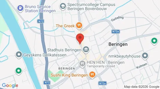 Bedrijfsruimtes te koop i Beringen - Foto uit Google Street View
