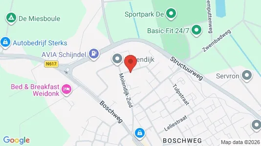 Liikekiinteistöt Vuokrattavana i Meierijstad - Kuva Google Street Viewstä
