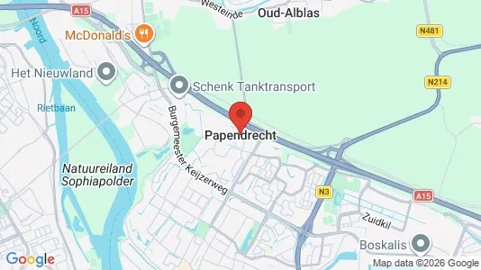 Butikklokaler til leie i Papendrecht – Bilde fra Google Street View