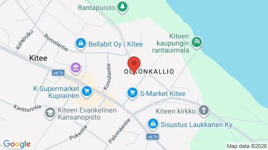 Lokaler til salg i Kitee - Foto fra Google Street View