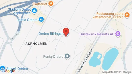 Büros zur Miete i Örebro - kort over placeringen