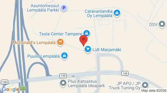 Kontorer til leie i Lempäälä - kort over placeringen