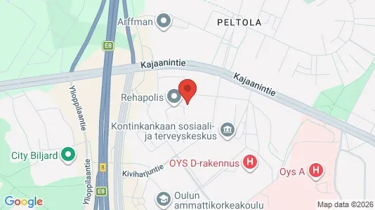 Liikekiinteistöt Vuokrattavana i Oulu - Kuva Google Street Viewstä