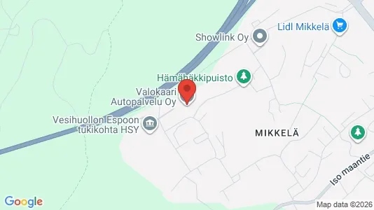 Nieruchomości przemysłowe Do wynajęcia i Espoo - kort over placeringen