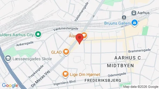 Praxen zur Miete i Aarhus C – Foto von Google Street View