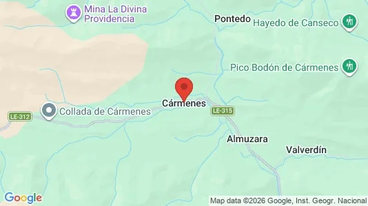 Gewerbeflächen zum Kauf i Cármenes – Foto von Google Street View