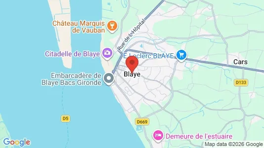 Office spaces for rent i Blaye - Photo from Google Street View