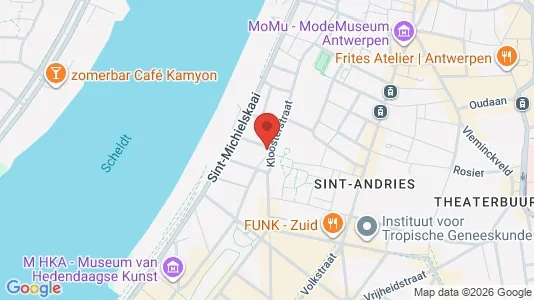 Büros zur Miete i Stad Antwerp - kort over placeringen