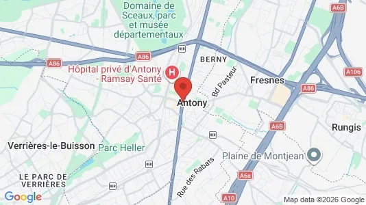 Lokaler til salg i Antony - Foto fra Google Street View