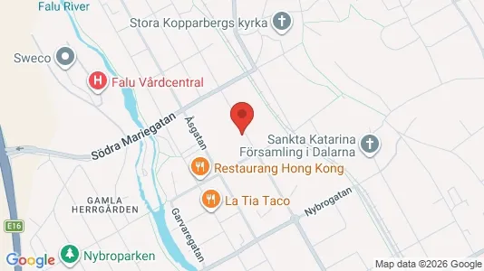 Kontorer til leie i Falun – Bilde fra Google Street View
