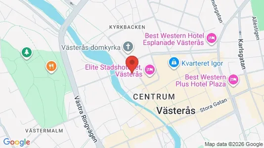 Kontorlokaler til leje i Västerås - Foto fra Google Street View