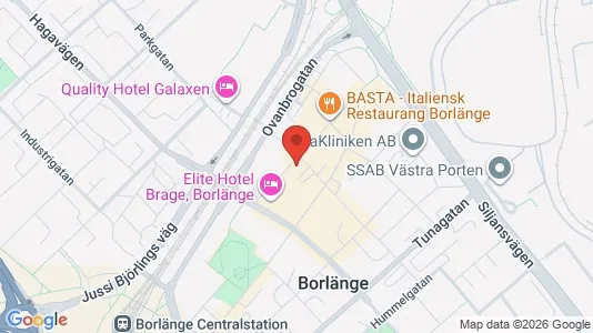 Kontorer til leie i Borlänge – Bilde fra Google Street View