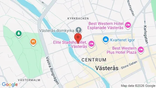 Kontorlokaler til leje i Västerås - Foto fra Google Street View