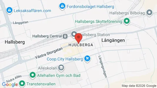 Büros zur Miete i Hallsberg – Foto von Google Street View