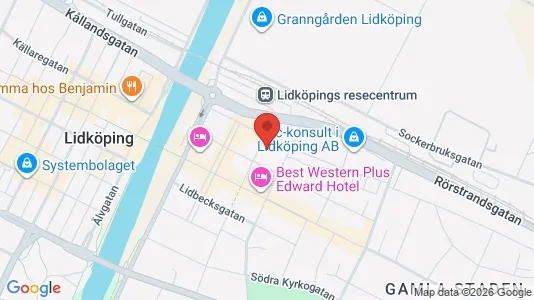 Kantorruimte te huur i Lidköping - Foto uit Google Street View