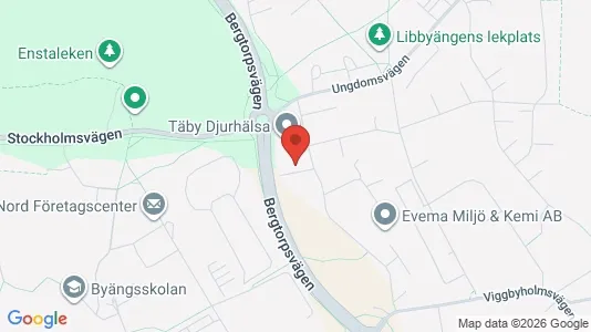 Kontorlokaler til leje i Täby - Foto fra Google Street View