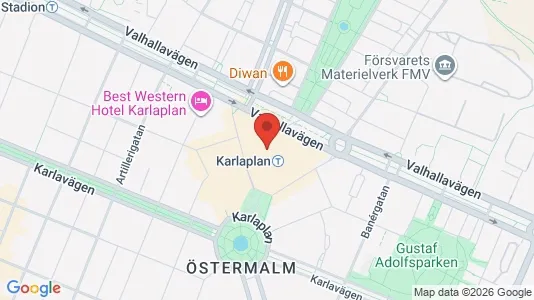 Gewerbeflächen zur Miete i Östermalm – Foto von Google Street View