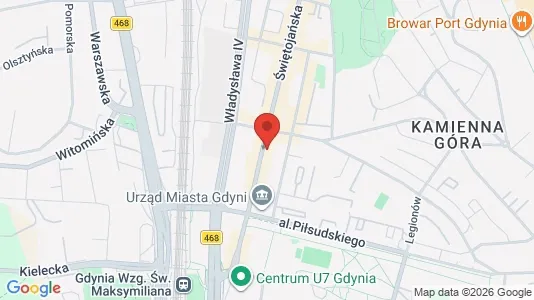 Lokaler til leje i Gdynia - Foto fra Google Street View