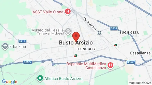 Kaupat Vuokrattavana i Busto Arsizio - Kuva Google Street Viewstä