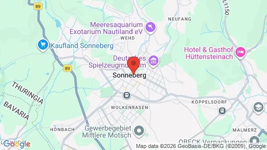 Horeca panden te huur i Sonneberg - Foto uit Google Street View