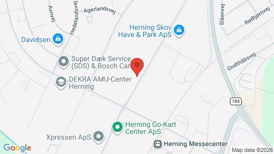 Lagerlokaler til leje i Herning - Foto fra Google Street View