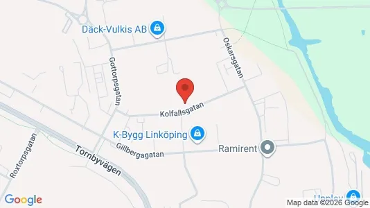 Büros zur Miete i Linköping - kort over placeringen