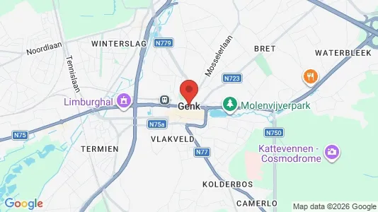 Büros zur Miete i Genk – Foto von Google Street View