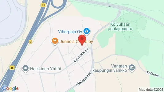Værkstedslokaler til leje i Vantaa - Foto fra Google Street View