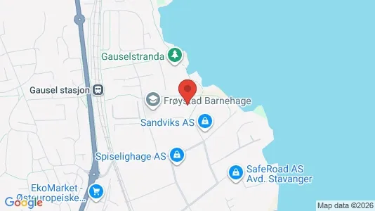 Lokale biurowe Do wynajęcia i Stavanger - kort over placeringen