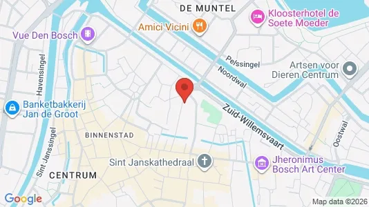Toimistotilat Vuokrattavana i Den Bosch - kort over placeringen