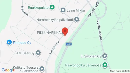 Commercial properties for sale i Järvenpää - kort over placeringen