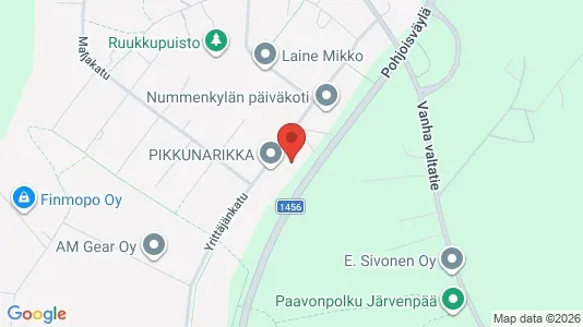Commercial properties for sale i Järvenpää - kort over placeringen