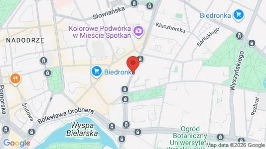 Espacios de oficina En alquiler i Wrocław - Foto de Google Street View
