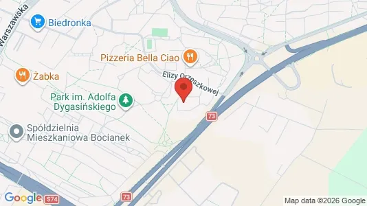 Toimistotilat Vuokrattavana i Kielce - kort over placeringen