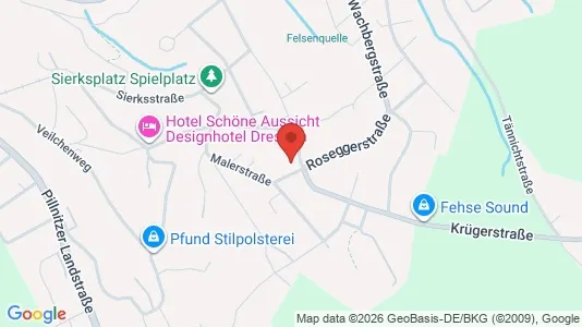 Toimistotilat Vuokrattavana i Dresden - kort over placeringen