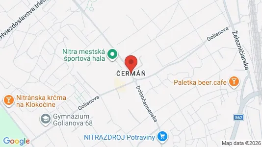 Propiedades comerciales En alquiler i Nitra - Foto de Google Street View
