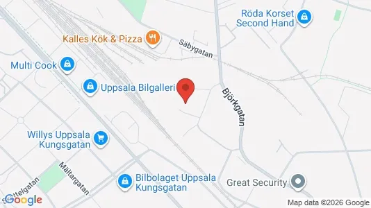 Kontorlokaler til leje i Uppsala - Foto fra Google Street View