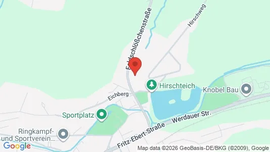 Lager zur Miete i Greiz – Foto von Google Street View