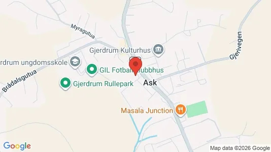 Toimistotilat Myynnissä i Gjerdrum - Kuva Google Street Viewstä