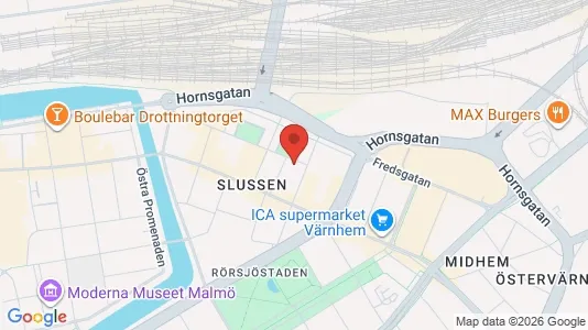 Kontorlokaler til leje i Malmø Centrum - Foto fra Google Street View
