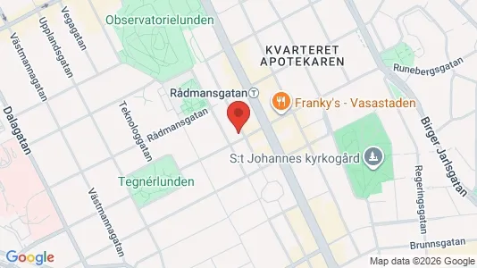 Toimistotilat Vuokrattavana i Vasastan - Kuva Google Street Viewstä
