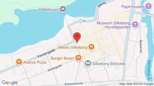 Företagslokaler för uthyrning i Silkeborg – Foto från Google Street View
