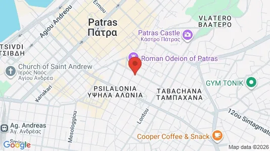 Lokaler til leje i Patras - Foto fra Google Street View