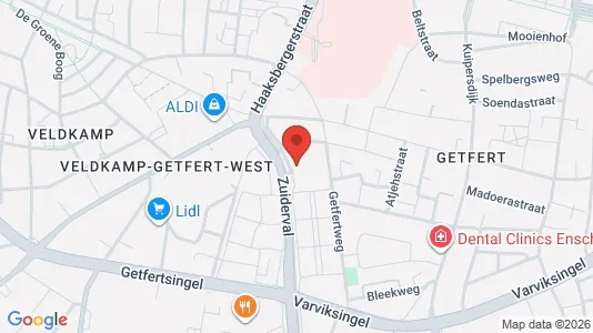 Commercial properties for rent i Enschede - Photo from Google Street View