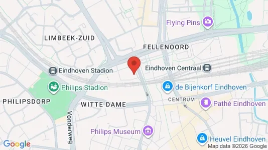 Kontorlokaler til leje i Eindhoven - Foto fra Google Street View