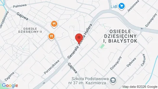 Kontorlokaler til leje i Białystok - Foto fra Google Street View