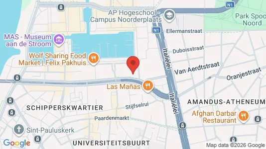 Kontorslokaler för uthyrning i Stad Antwerp – Foto från Google Street View