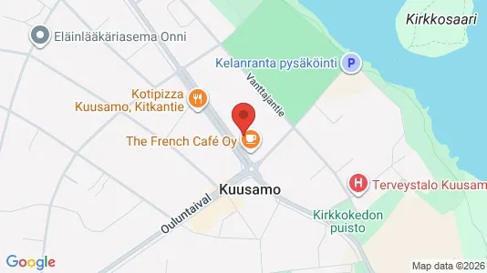Büros zur Miete i Kuusamo - kort over placeringen
