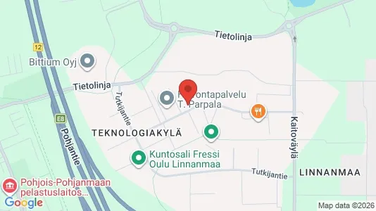 Büros zur Miete i Oulu – Foto von Google Street View