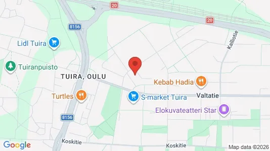Office spaces for rent i Oulu - Photo from Google Street View